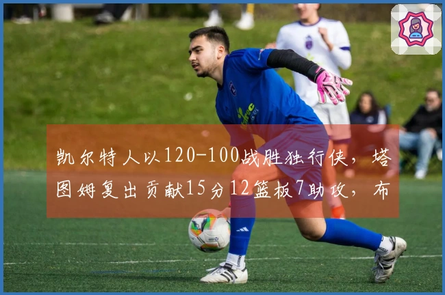 凯尔特人以120-100战胜独行侠，塔图姆复出贡献15分12篮板7助攻，布朗砍下24分